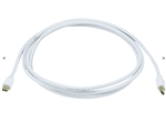 6ft 32AWG Mini DisplayPort Cable White