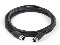 3ft MIDI Cable with 5 Pin DIN Plugs