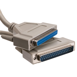 BULK LOT - CASE 40 PCS - 10FT Serial Extension Cable DB37 Male to DB37 Female