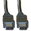 WholesaleCables.com 10E3-01103 3ft Firewire 400 6 Pin cable IEEE-1394a