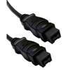 10E3-99010BK 10ft Firewire 800 9 Pin cable Black IEEE-1394b
