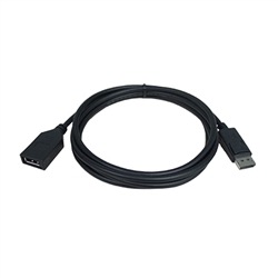 10H1-60206  6FT DisplayPort Male to DisplayPort Female Extension Cable