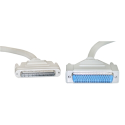 WholesaleCables.com 10P2-22106 6ft SCSI III cable HPDB68 (Half Pitch DB68) Male to DB50 Male 25 Twisted Pairs Screw