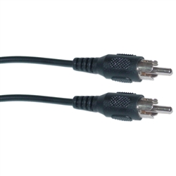 WholesaleCables.com 10R1-01135 35ft RCA Audio / Video Cable RCA Male