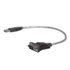 10U1-06101 1ft USB to Serial Adapter Cable USB Type A Male to DB9 Male