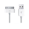 WholesaleCables.com 10U2-04104WH 6ft Apple Authorized White iPhone iPad iPod USB Charge and Sync Cable