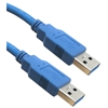 10U3-02103 3ft USB 3.0 Cable Blue Type A Male / Type A Male