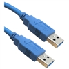 10U3-02110 10ft USB 3.0 Cable Blue Type A Male / Type A Male