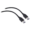 10U3-02110BK 10ft USB 3.0 Cable Black Type A Male / Type A Male