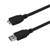 10U3-03115BK 15ft Micro USB 3.0 Cable Black Type A Male to Micro-B Male