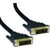 WholesaleCables.com 10V1-05303BK 3meter 10ft DVI-D Single Link Cable DVI-D Male