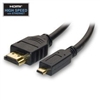 10V3-44106 6ft Micro HDMI Cable High Speed with Ethernet HDMI Male to Micro HDMI Male (Type D)