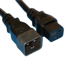10W3-41210 10ft Heavy Duty Server Power Extension Cord, Black, C20 to C19, 12AWG/3C, 20 Amp
â€‹