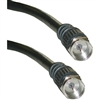 10X2-01150 - 50ft F-pin RG59 Coaxial Cable Black F-pin Male