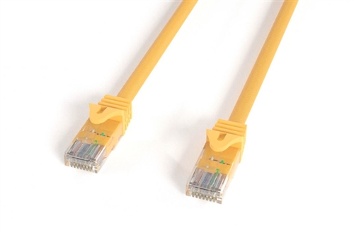 $4.99 - 15ft Yellow Color Cat 6a 10G UTP Patch 24AWG Cable