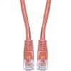 10X8-33307 7ft Cat6 Orange Ethernet Crossover Cable Snagless/Molded Boot