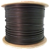 10X8-722NH 1000ft Direct Burial/Outdoor rated Cat6 Black Ethernet Cable Solid CMXT STP (Shielded Twisted Pair) Foil + Waterproof Tape 23 AWG Spool