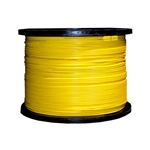 WholesaleCables.com 11F2-006NH 1000ft 6 Fiber Indoor Distribution Fiber Optic Cable Singlemode 9/125 Plenum Rated Yellow Spool