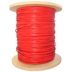 WholesaleCables.com 11F8-5271NH 1000ft Shielded Plenum Fire Alarm / Security Cable Red 12/2 (12 AWG 2 Conductor) Solid FPLP Pullbox