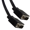 WholesaleCables.com 11H1-20135 35ft Plenum VGA Cable Black HD15 Male Coaxial Construction Shielded