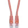 WholesaleCables.com 13X6-03150 50ft Cat6a Orange Ethernet Patch Cable Snagless/Molded Boot 500 MHz