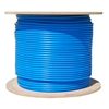WholesaleCables.com 13X6-061NH 1000ft Bulk Cat6a Blue Ethernet Cable Solid UTP (Unshielded Twisted Pair) 500Mhz 23 AWG Spool