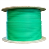 WholesaleCables.com 14X4-161NF 500ft Bulk Dual Cat6 and Dual RG6U Quad Shield with Green Outer Jacket Pullbox