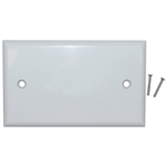 200-258WH Wall Plate White Blank Cover Plate