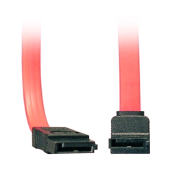 WholesaleCables.com 21SA-501M 1meter 3.3ft Serial ATA (SATA) Cable Single Right Angle Connector Internal