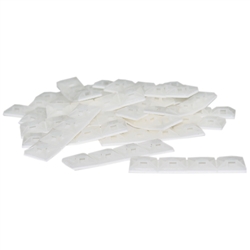 30CV-12100 100 Pieces Adhesive Cable Holder 1/2 inch Square