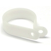 WholesaleCables.com 30CV-31300 100 Pieces 1 inch Nylon Cable Clamp R-Type Loop Hanger
