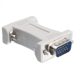 WholesaleCables.com 30H1-06100 VGA Coupler / Gender Changer HD15 Male to HD15 Male