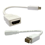 30H1-53000 Mini-DVI Male to HDMI Female Adapter Cable