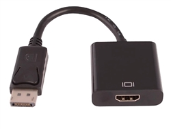 30H1-61060 DisplayPort Male to HDMI Female Adapter, Supports 4K Video