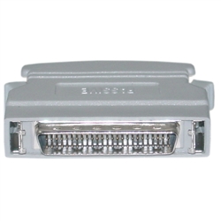 WholesaleCables.com 30P1-03500 External Passive SCSI Terminator HPDB50 (Half Pitch DB50) Male One End