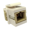 30SC-SC400 Keystone White SC Fiber Optic Network Coupler