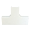 WholesaleCables.com 31R3-006WH 1.75 inch Surface Mount Cable Raceway White Tee