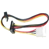31SA-005P 14inch Molex to Dual SATA Power Cable 4 Pin Molex Male to Dual Serial ATA Female