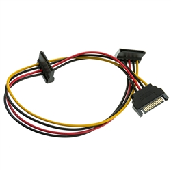 31SA-02714 14 inch  SATA Power Y Cable  Serial ATA Female