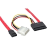 31SA-56100 SATA 7-pin Plus 15-Pin to SATA 4-Pin Power Cable