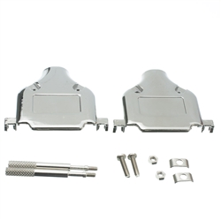 WholesaleCables.com 3512-025 DB25 (Serial Parallel) Metal Hood with Thumb Screws