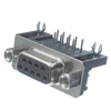 3530-14009 DB9 Right Angle Female Connector, Solder Type