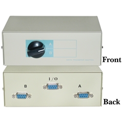 40D1-10602 AB 2 Way Switch Box DB9 Female