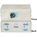 40H1-03604 ABCD 4 Way Switch Box HD15 (VGA) Female