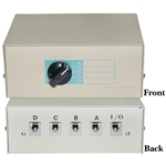 40R1-01604 ABCD 4 Way Switch Box RJ12 Female