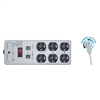 WholesaleCables.com 51W1-08215 15ft Surge Protector 6 Outlet 3 MOV EMI & RFI Modem Protector Power Cord
