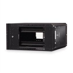 WholesaleCables.com 61C2-11106 Rackmount Swing Out Wall Mount Cabinet 6U