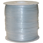 8604-1000F-28 1000ft Bulk Phone Cord Silver Satin 28/4 (28 AWG 4 Conductor) Spool