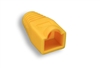 50pcs/bag Cat. 6 RJ-45 Strain Relief Boot Yellow Color
