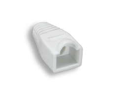50pcs/bag Cat. 6 RJ-45 Strain Relief Boot White Color